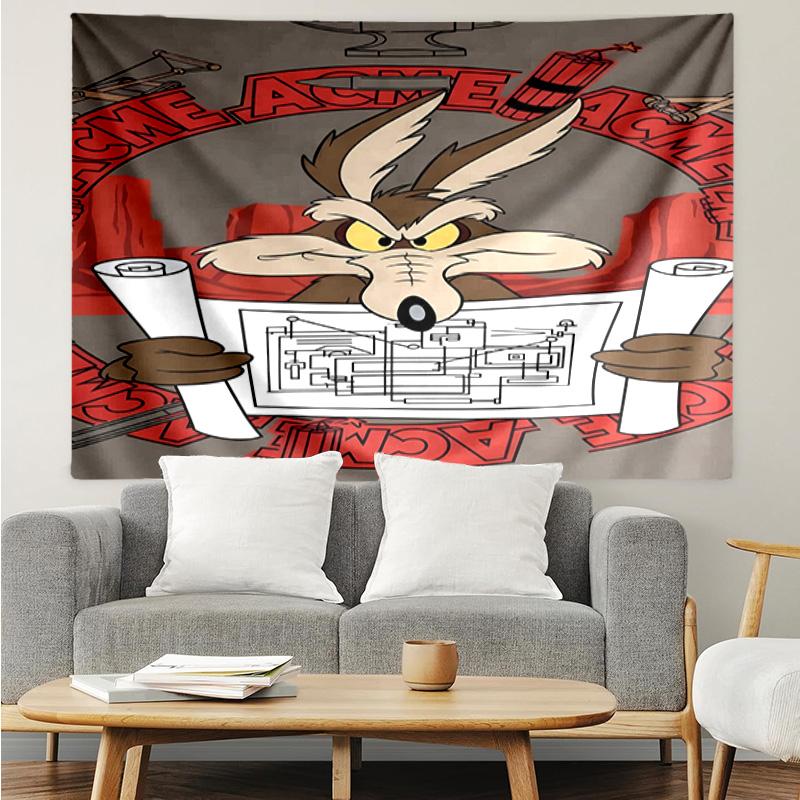 Taz-Mania Devil's Roar Quick-Dry Tapestry Hanging for Bedroom,Livingroom, Playroom,Decor Art Room Wall Tapestry Holiday and Birthday Gifts