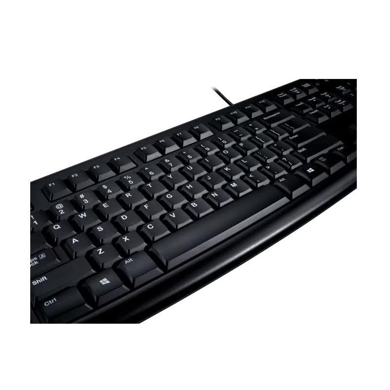 Tastiera a membrana cablata silenziosa Logitech K120