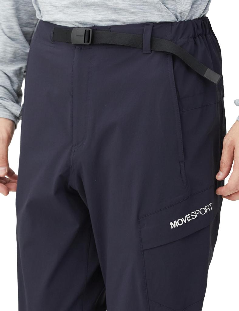 Long Pants Descente Stretch Nylon Cargo Jogger Pants Water Repellent UV Protection Cool Touch NV 3L [Move Sports] 4-way (UPF50+) Men's