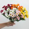 21 Heads Autumn Silk Daisy Bouquet Christmas Decorations Vase for Home Wedding Decorative Household Products Artificial Flowers