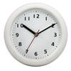Ideamall Wall Clock, Simple, Compact, Interior Decor, Bathroom, Waterproof, 14.7cm, White