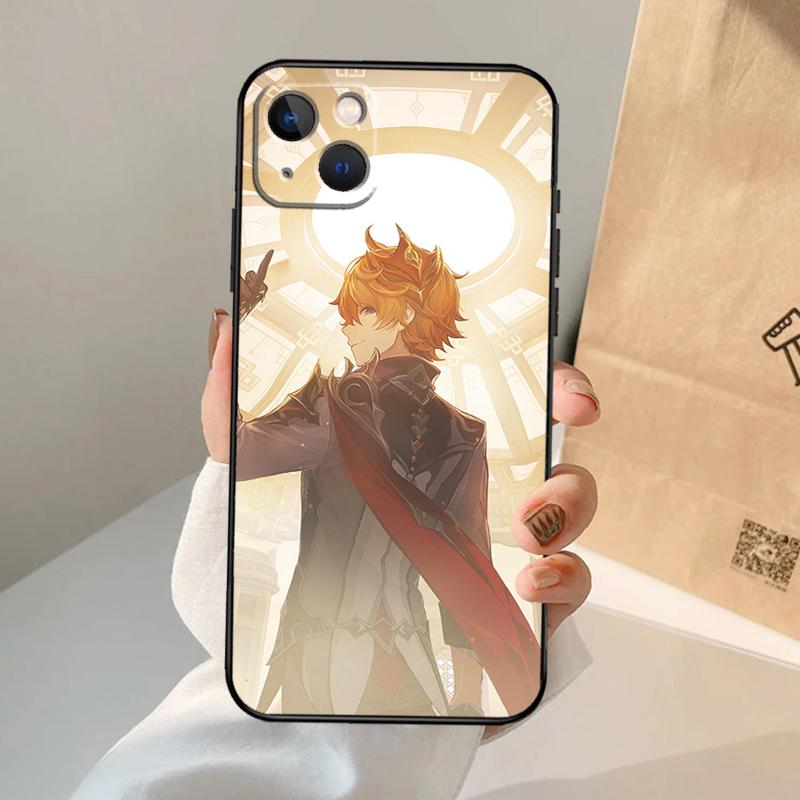 Genshin Impact Tartaglia Case Cover For IPhone 18 16 15 14 12 Pro Max 11 13 Pro Max X XR XS MAX Plus 12 Mini Coque
