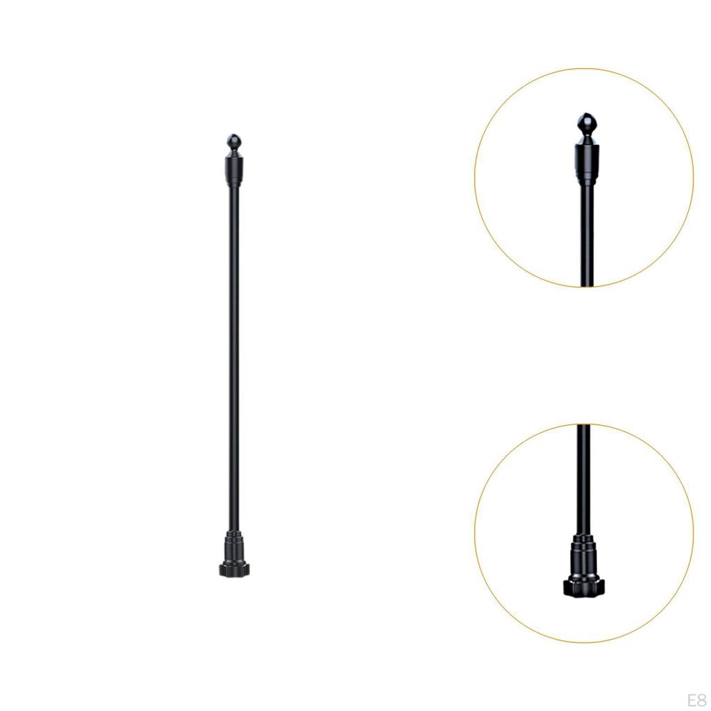 17mm Ball Mount Extension Degree Rotating Accessories Easy To Use Flexible