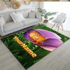 Biene Maja Customized Name Floor Rug Office Rug Perfect for Outdoor Decorate room Foyer Game Room Antislip Carpet Office home decor