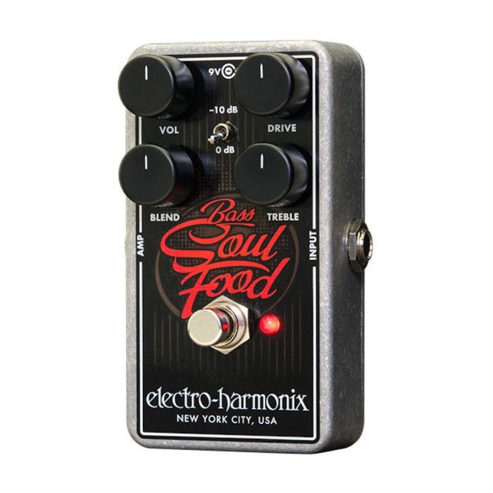 Pédale d'overdrive - EHX - EHXNBSF - Boost clair - Bypass véritable - Atténuateur -10dB