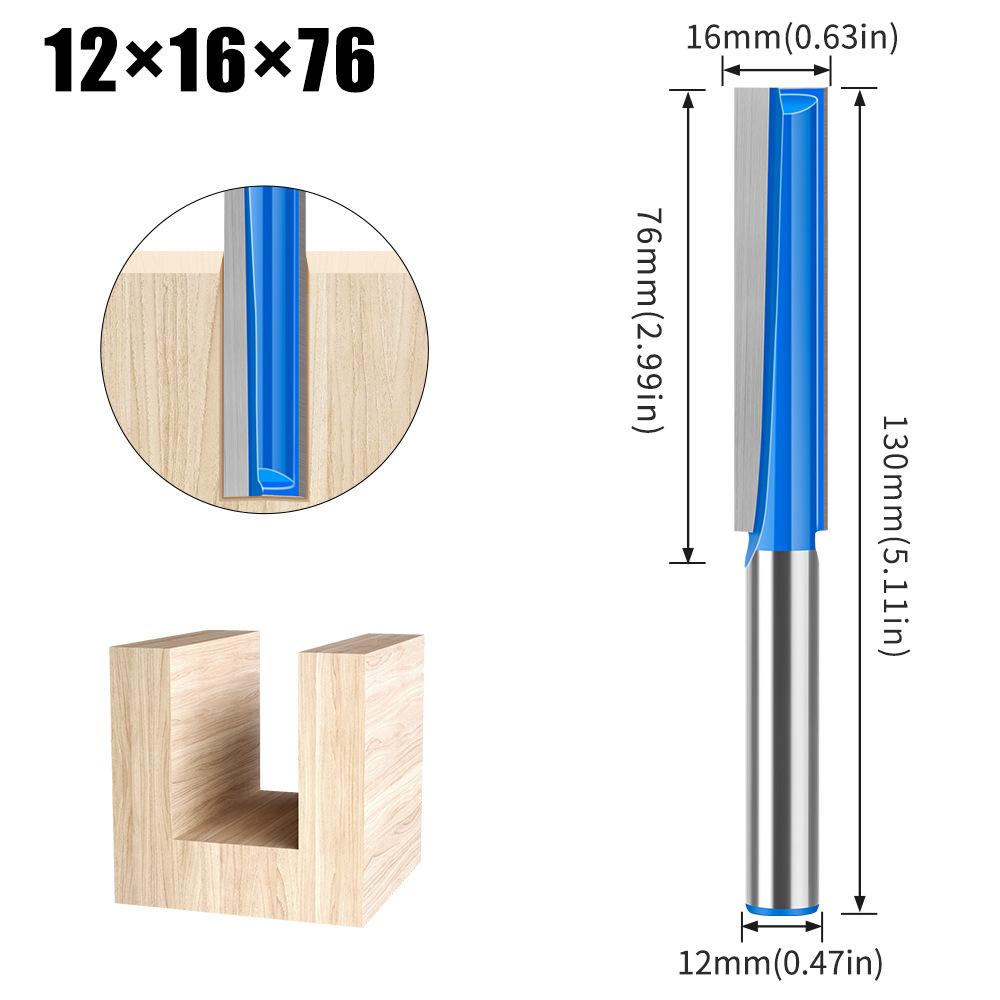 Extended Bottom Cleaning Cutter Diameter 10,16 Trimming Cutter Woodworking Milling Cutter Bakelite Milling Cutter Keyhole Opening Straight Knife