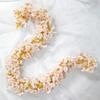 70.8" Cherry Blossom Flowers Garland Artificial Pink Flower Vine Hanging Faux Silk Flower Garland for Home Wedding Garden Party Arch Decor