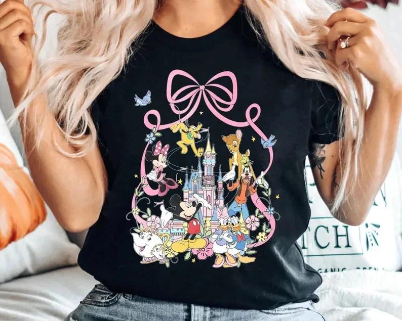 And Friends Castle Coquette Bow T Shirt Unisex S