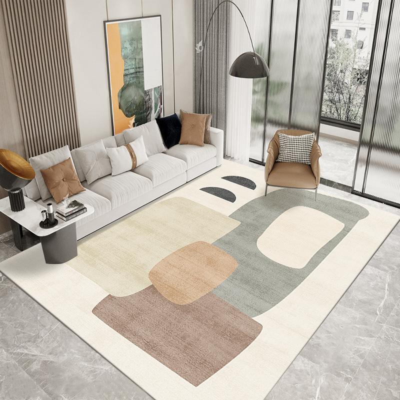 Modern Abstraction Living Room Decoration Carpet Nordic Style Rugs for Bedroom Non-slip Large Area Mat Home Washable Lounge Rug