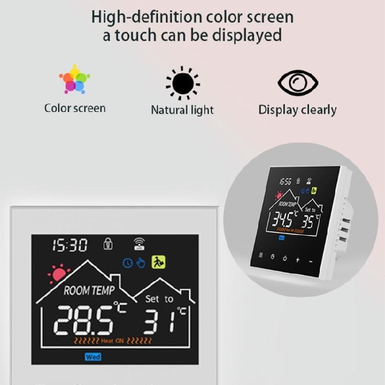 16A WiFi Regulator Electric Heating With Speech Command Application Set Thermoregulation