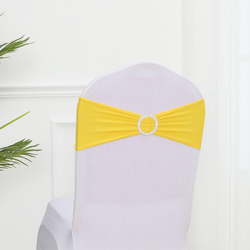 3pcs Chair Cover Chair Cover Bowknot Removable Stretch Elastic Decorative Accessories