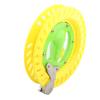 22cm   Plast Fiskelina Hjulhållare Vindare Verktyg Tillbehör(Gul)
