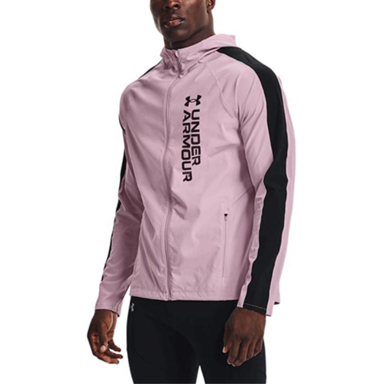 Under Armour Storm Jackets Men s Pink Hooded Moderate Other 1361502-698 XL