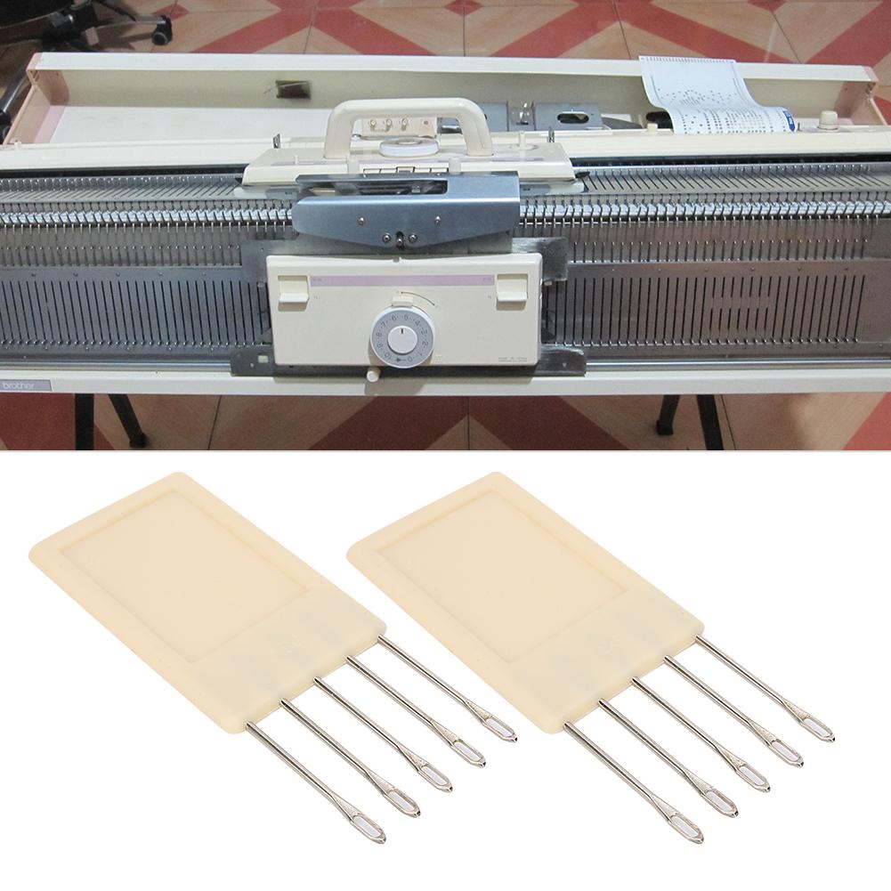 2 ks Pletací stroj Přenosový hřeben 5 jehel pro Brother KH260 KH230 KH270 SK151 SK155