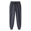 16-Color Men’s & Women’s Slim-Fit Fleece Sweatpants: Elastic Waistband, Plain Jogger Pencil Pants