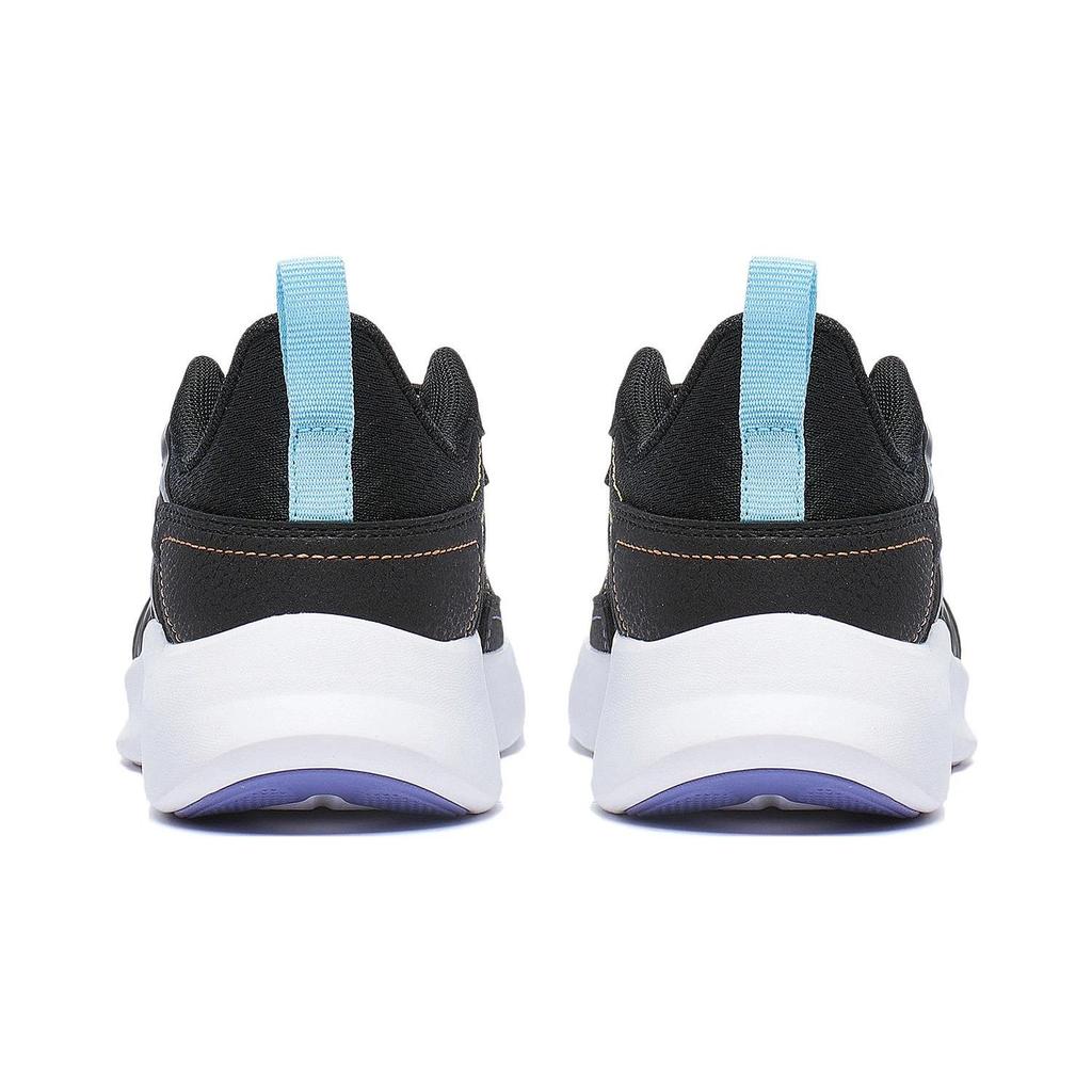 Li Ning Kids Ling Yue 3.5 Comfortable Shock Absorbing Durable Low Top Running Shoes Kids running shoes Black YKNT090-1