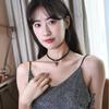 Choker Neckchain Collar Black Sexy Neckband Collar Chain Female Fashion Personality Street Fashion Jewelry