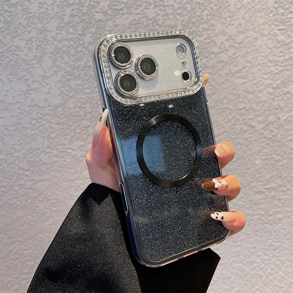 

Premium Glitter Lens Protector for iPhone 17 Pro Max Case - Drop-proof for iPhone 16/15/14/13 (Women s Edition) iPhone 17 Pro