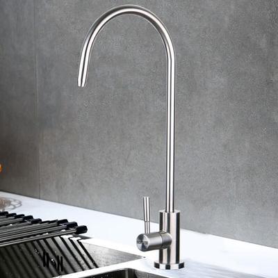 Honggong 304 Stainless Steel Gooseneck Direct Drink Water Faucet