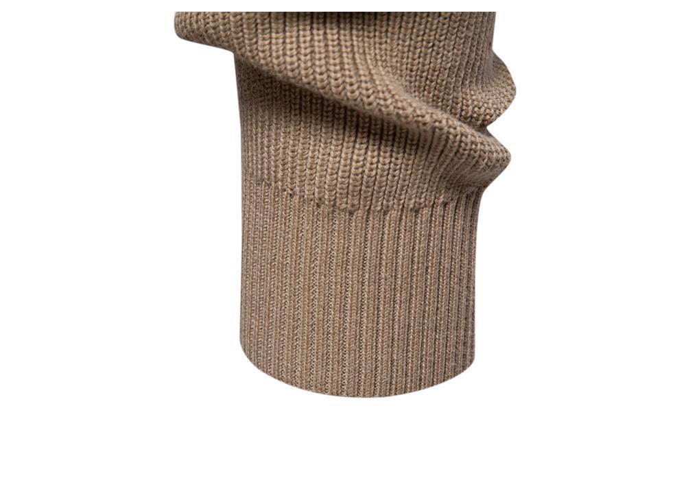 Pull Polyvalent pour Homme à Fermeture Éclair et Col Montant - Couleur Unie - Tendance Automne/Hiver à Manches Longues Style Européen