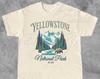 Yellowstone Nationalpark T-Shirt: Vintage Outdoor Grafik-T-Shirt