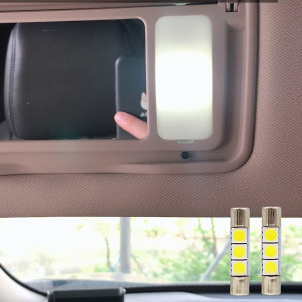 Two White LED Vanity Lights [Type I] for Honda Civic Type R [FK8]