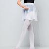 1Pc Flared Skirt Elegant Girls Kids Dancewear Mini Solid Color Chiffon Ballet Dance
