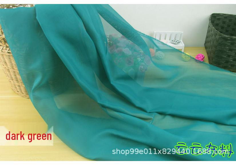 Special Offer Plain Chiffon Gauze Fabric for Clothing, DIY, Lining, Decoration & Wedding