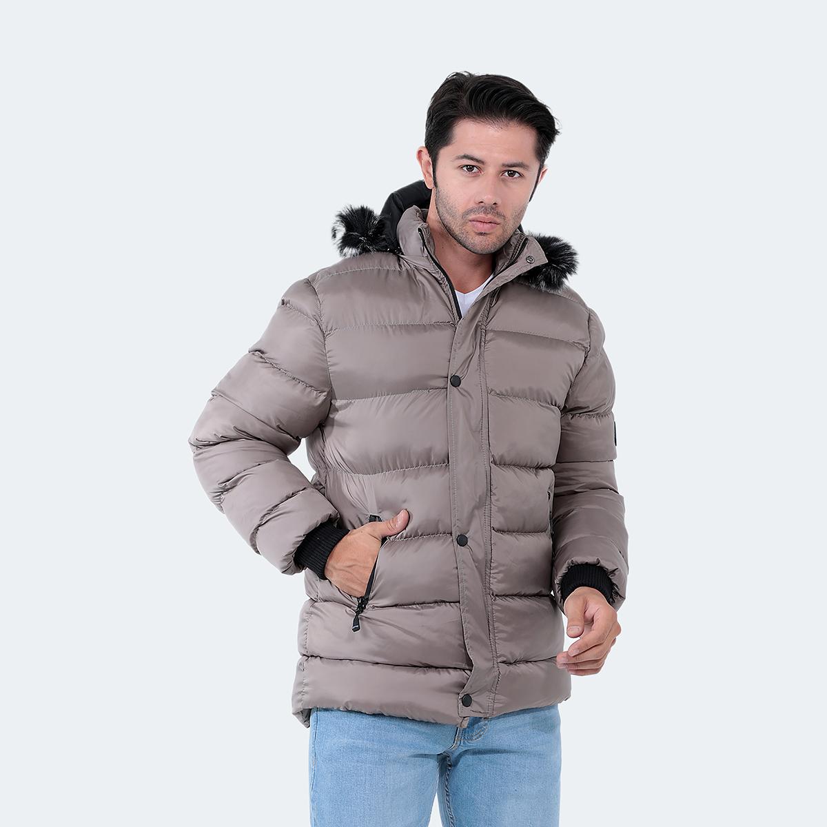 

HARSHAL Мужское пальто M серый