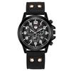 Luxury Brand Watch Men Leather Sports Watches Men's Army Military Quartz Wristwatch Male Clock Relogio Masculino Reloj Hombre