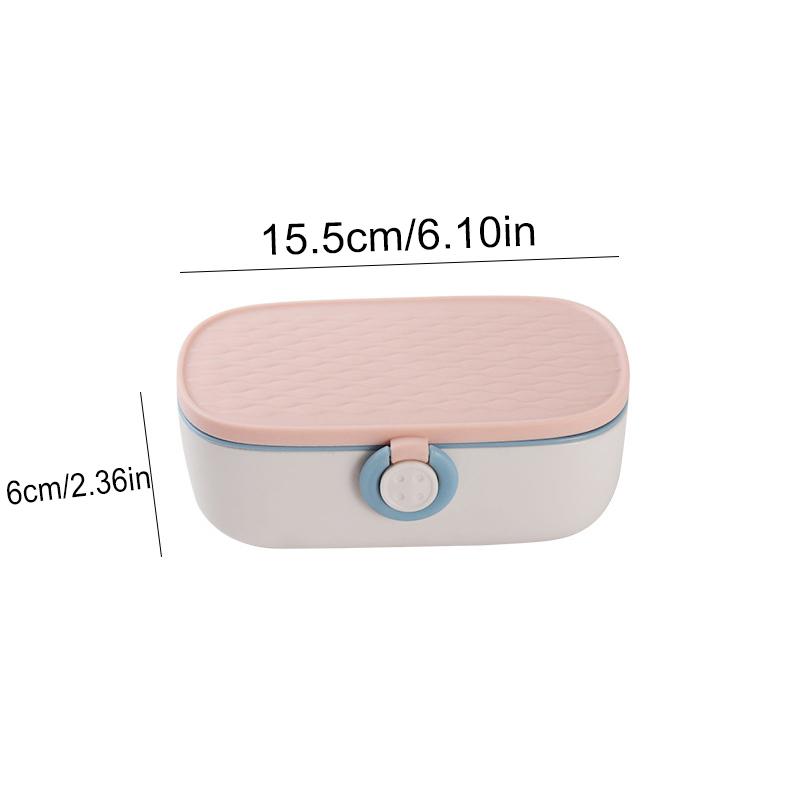 1 Box of DIY Sewing Kit Adult Portable Sewing Kit Plastic Sewing Box Sewing Kit Sewing Accessories and Art Supplies