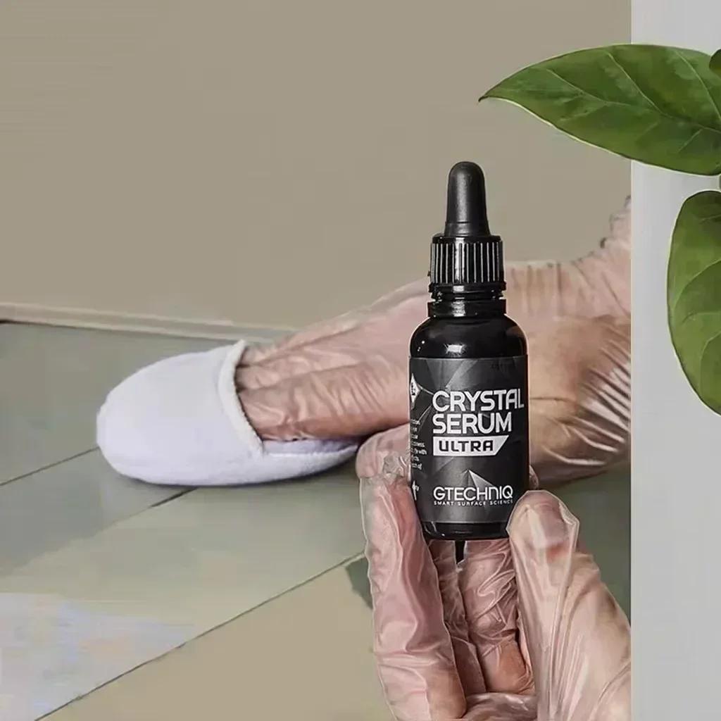 GTECHNIQ Crystal CSU Serum Ultra CSL Protezione Vernice 10h Garanzia 9 anni Lucido Prolungando la Perfetta Finitura della Carrozzeria