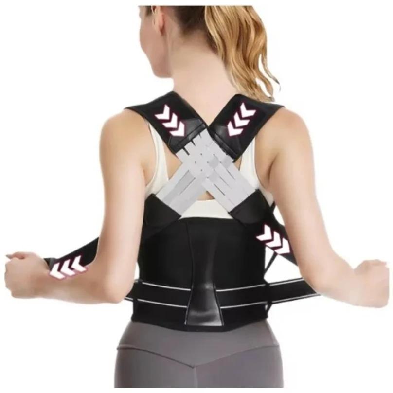 

Back Posture Girdle for Women Men Shoulder Posture Corrector Back Support Gym Exercise Pilates Back Straightener Body Shape XXL