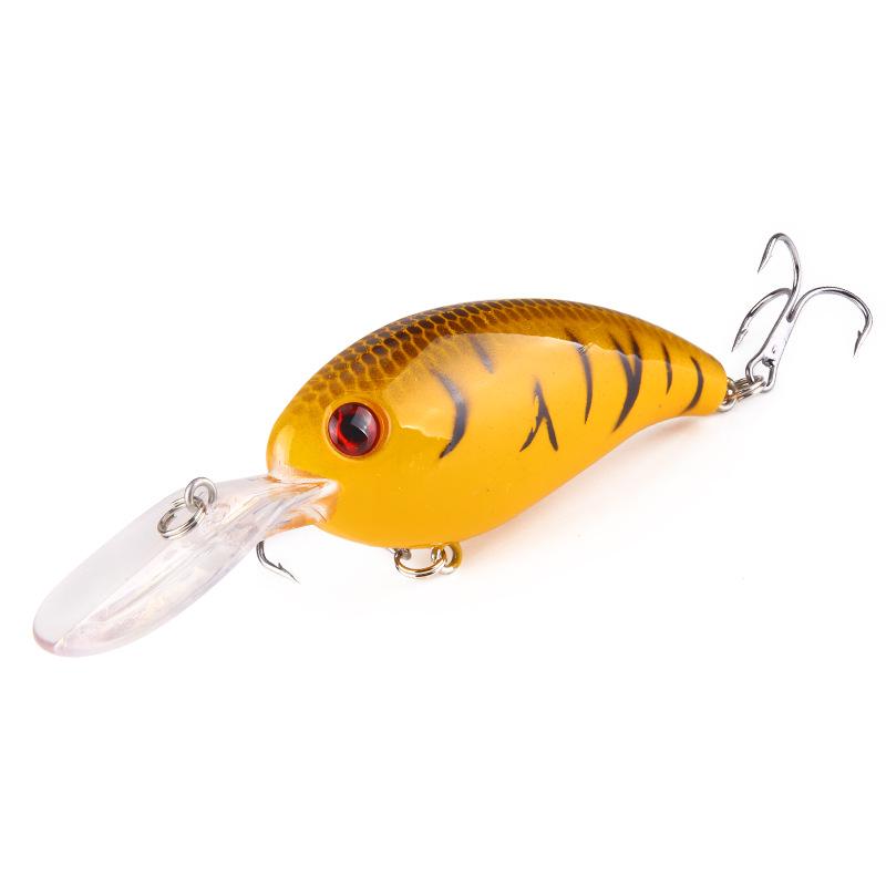Luya Bait Rock Little Fat Man 18 Color Bronzing External Laser 10cm/13.6g Simulation Fake Bait Hard Bait Fishing Gear