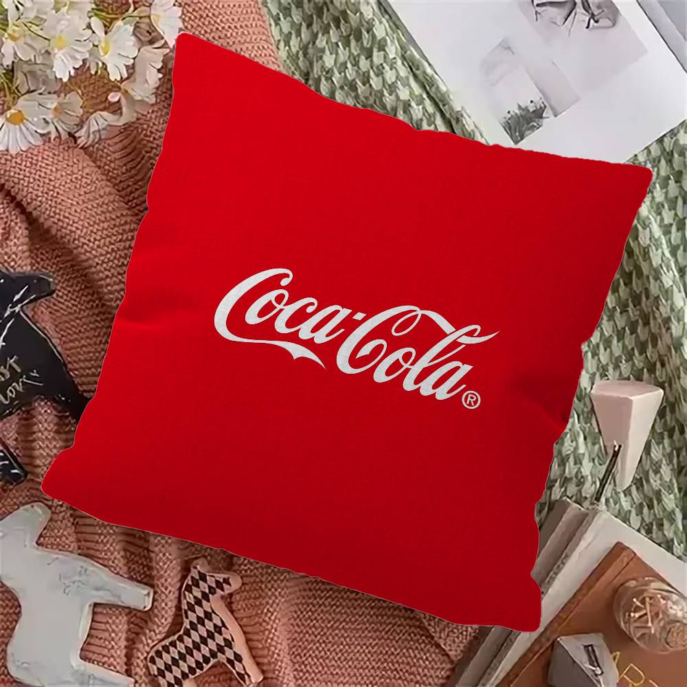 C-Coca C-Cola Kissen Anime Kissen Sofa Bett Kopfkissenbezug Kissenbezug 45X45 cm Mode