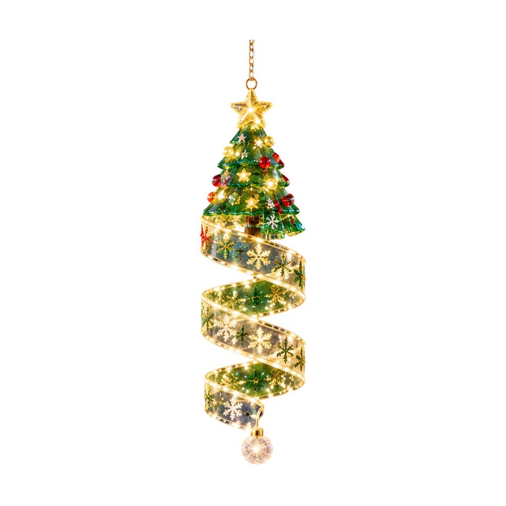 Cute Portable Novelty Christmas Tree Hanging Ornament for Holiday Home Decoration