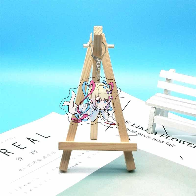 6cm Anime chain Needy Girl Overdose Women Chain For Men Ring Acrylic Car ring Party Pendant Cos Girls Gift