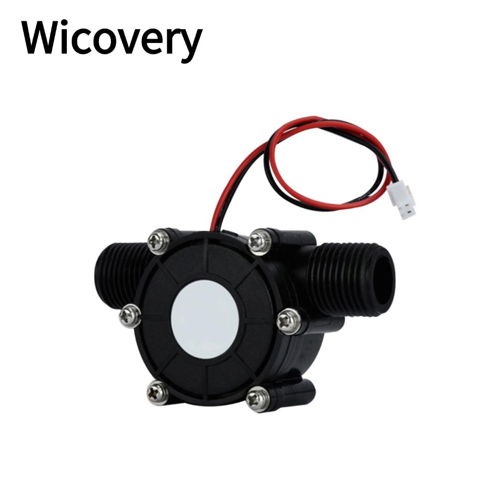 DC 5V 12V 0-80V Micro Hydro Generator Turbine Flow Hydraulic Conversion Water Flow Generator Energy Conversion Energy Generators 5V чёрный