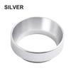 Coffee Dosing Ring Basket Portafilter Silver Black Color