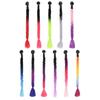 Tresses pour casque Tresses de casque Queue de cheval Cheveux de casque Décoration de casque - pour moto Longueur 60 cm/24 pouces Couleur aléatoire