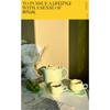 INS Wind Tulpen Teekannenset Kamelien Teetasse Nachmittagstee-Set Keramik Kaffeetasse Untertasse Kanne