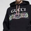Gucci Graffiti Logo-print Hoodie 726468-XJE56-1060
