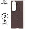YTF dla Samsung Galaxy Z Fold 7 Etui z włókna węglowego aramidowego Pokrowiec Kevlar Ultra-cienki Fold6 Lekkie Etui ochronne Etui W26