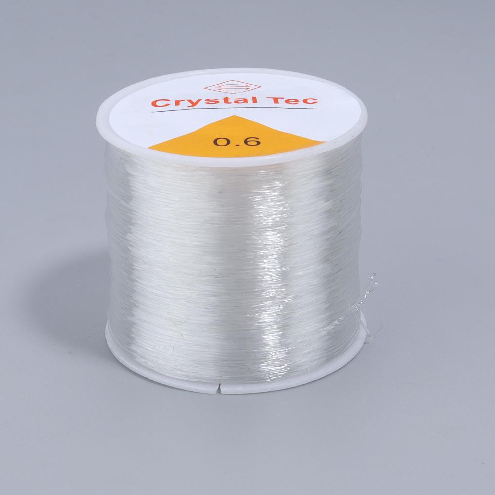 0,4-1 mm Kristall Elastische Schnur Dehnbares Seil Perlenfaden Schnüre Fäden Für Schmuckherstellung DIY Handgemachtes Perlenarmband Zubehör