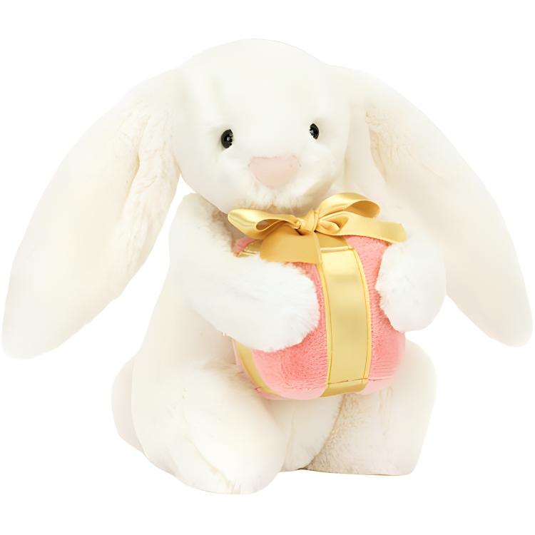 JELLYCAT Bonnie Rabbit series shy comfort doll plush doll sitting height 15cm high