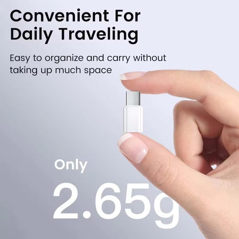USB C To Lightning Adapter For iOS Male to Type C Female Converter Fast Charging For iPhone Type C IOS Data Transfer Adapter 3
