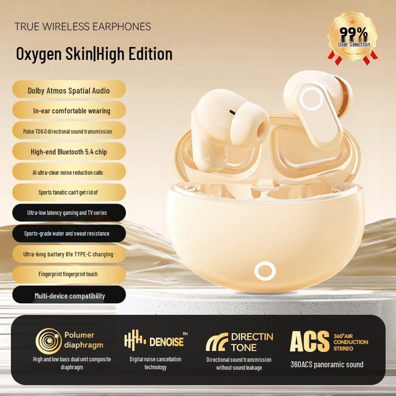 J16 Wireless Bluetooth Earphones: Long Battery Life, Sports In-Ear Design, Noise Reduction for Calls