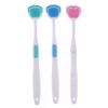 5Pcs Soft Silicone Tongue Scraper Oral Cleaner Brush Fresh Breath Hygiene Care Tools Toothbrush Mouth Cleaning Scraping
