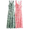 Western Style 2024 Summer New Women clothes Sleeveless Lace-up Print Dress Long dress 9878147 330