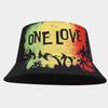 ONE LOVE Letter Print Bucket Hats for Men's and Women's Summer Outdoor Sunscreen Panama Unisex Fisherman Caps Sun Gorras Fashion